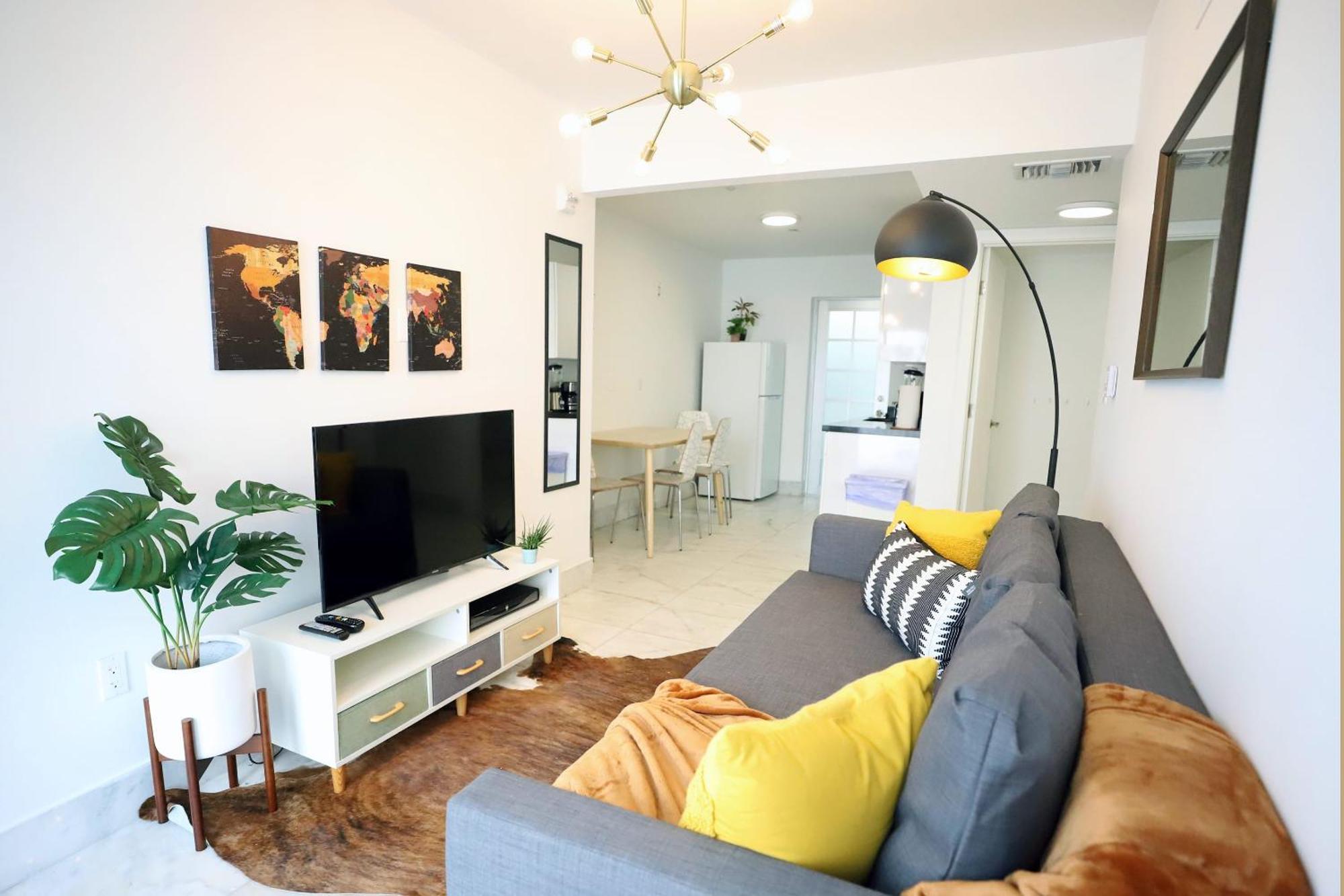 South Beach 2 Bedroom Family Pet Friendly Apartment With Free Parking On Premise 마이애미 비치 외부 사진